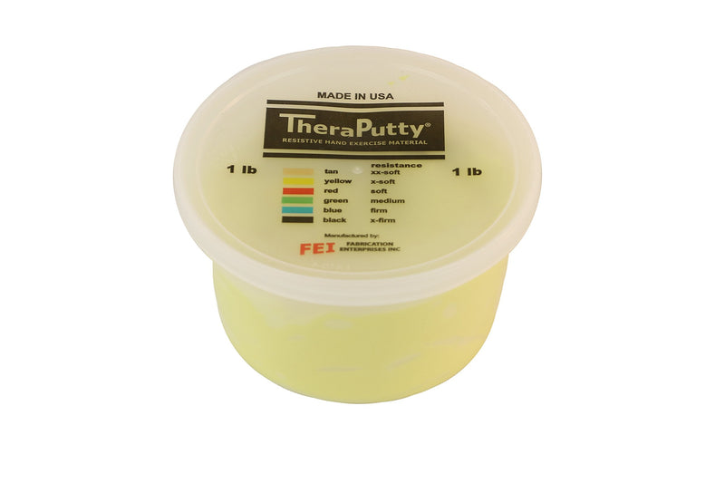 [Australia - AusPower] - Cando - 318401 TheraPutty Scented Exercise Putty, Yellow: Banana, X-Soft, 1 lb 