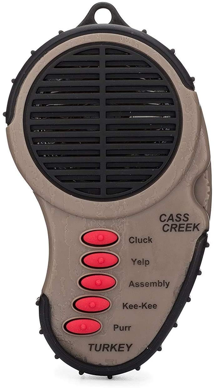 [Australia - AusPower] - Cass Creek Ergo Turkey Call, CC969, Handheld Electronic Game Call, Compact Design, 5 Calls In 1, Expert Calls for Everyone 