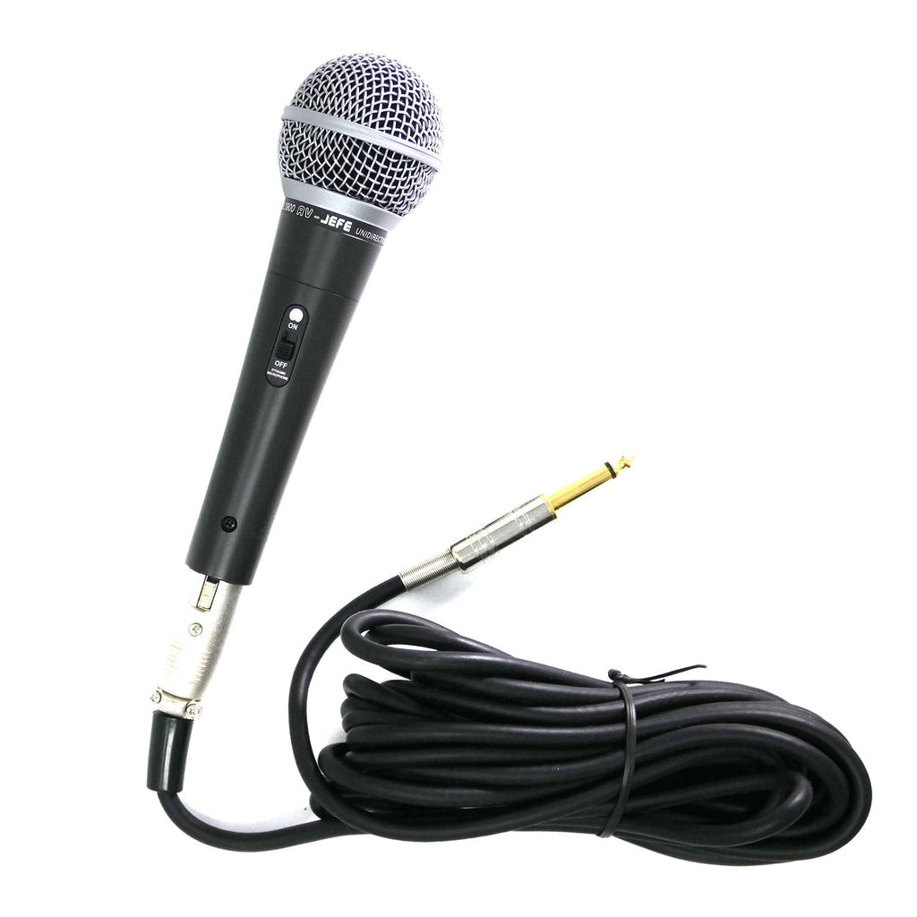 [Australia - AusPower] - Av-jefe Avl-1900 Professional Vocal Microphone with 15 Feet 1/4 Inch Cable 