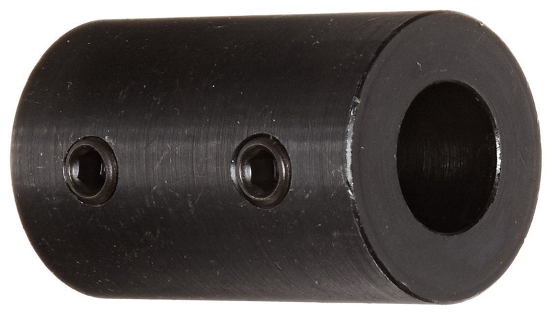 [Australia - AusPower] - Climax Part RC-062 Mild Steel, Black Oxide Plating Rigid Coupling, 5/8 inch bore, 1 1/4 inch OD, 2 inch Length, 5/16-18 x 5/16 Set Screw 