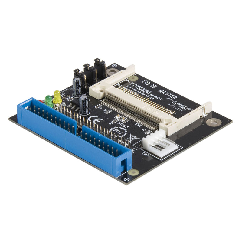 [Australia - AusPower] - StarTech.com 40/44 Pin IDE to Compact Flash SSD Adapter - IDE to CF Card reader - CF to IDE Converter (IDE2CF),Black 