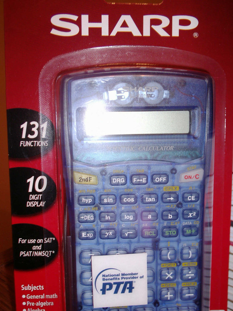 [Australia - AusPower] - Sharp Scientific Calculator El-501 Wb-bl 