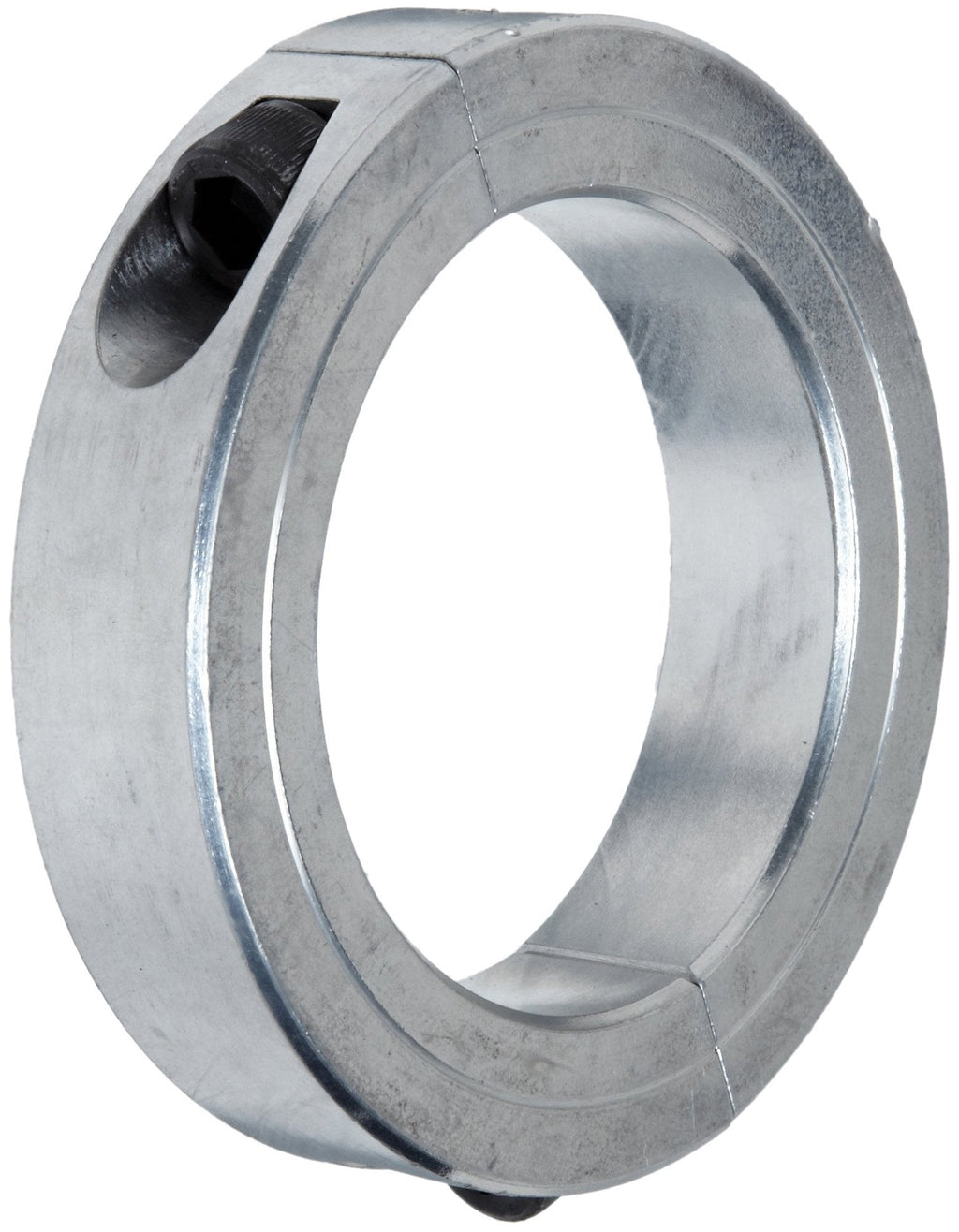 [Australia - AusPower] - Climax Metal 2C-131-A Aluminum Two-Piece Clamping Collar, 1-5/16" Bore Size, 2-1/4" OD, With 1/4-28 x 3/4 Set Screw 