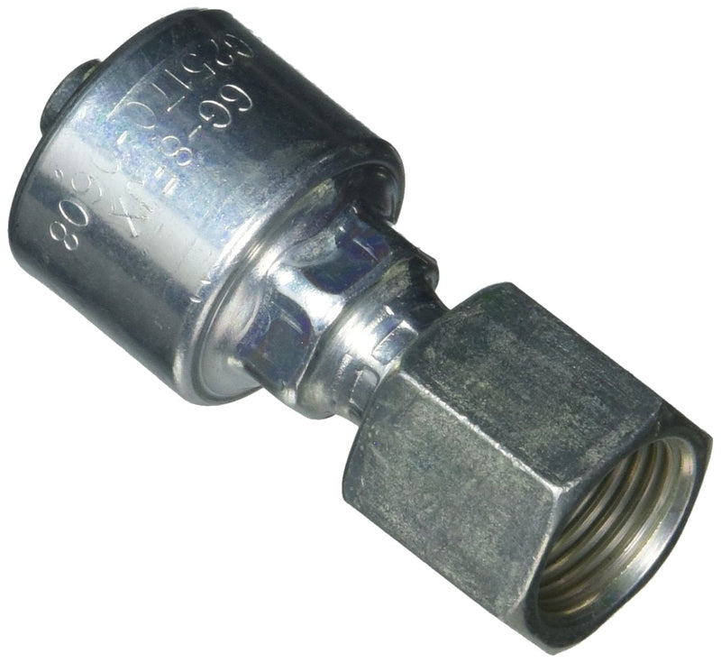 [Australia - AusPower] - Gates G25170-0608 Female JIC 37 Flare Swivel (MegaCrimp),Medium 
