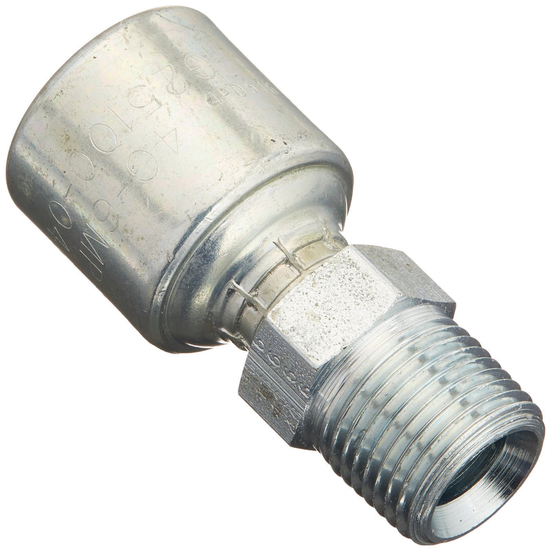 [Australia - AusPower] - Gates G25100-0406 4G-6MP MegaCrimp Coupling, 0.25" Hose ID, 3/8-18 Thread Size 