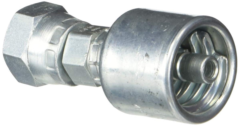 [Australia - AusPower] - Gates G25111-0404 Female Pipe Swivel (NPSM - 30 Cone Seat) (MegaCrimp) 