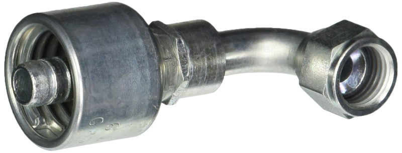 [Australia - AusPower] - Gates G25179-0606 Female JIC 37 Flare Swivel - 90 Bent Tube (MegaCrimp) 