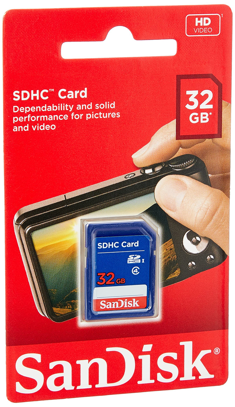 [Australia - AusPower] - SanDisk 32GB SDHC Flash Memory Card (SDSDB-032G-B35) (Label May Change) 32 GB SD Standard Packaging 