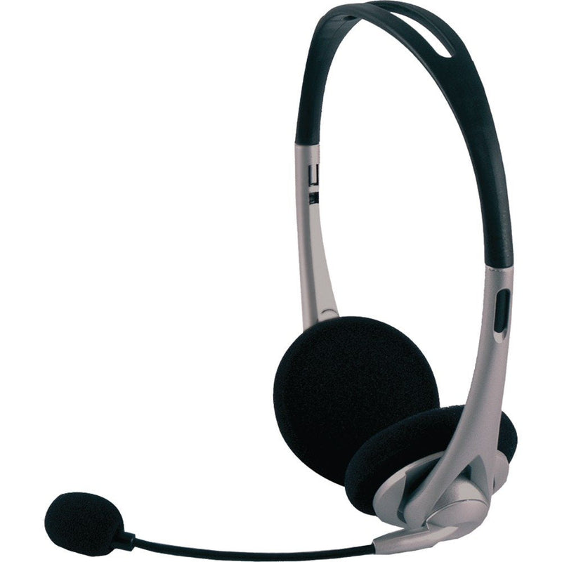 [Australia - AusPower] - Power Gear Universal Over the Ear Headphones, All In One, Microphone, Work From Home, Music, Gaming, Works for iPhone Android PC Mac Skype Zoom Teams Discord VoIP, Black, 98974 