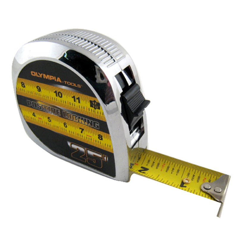 [Australia - AusPower] - Olympia Tools Tape Measure, 43-125, 25 Feet 