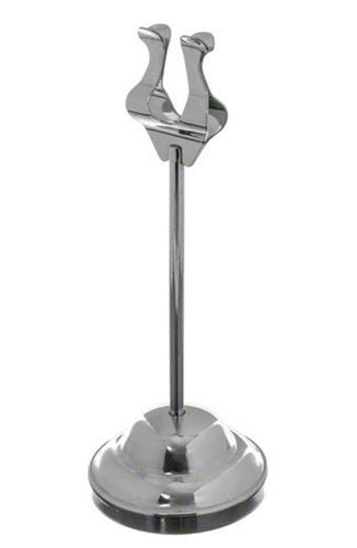 [Australia - AusPower] - American Metalcraft HPCH6 Card Holders, Signs and Stands, 2.3" Length x 2.25" Width, Silver 
