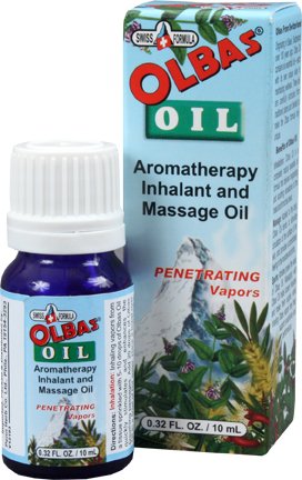 [Australia - AusPower] - Olbas Therapeutic, Aromatherapy Inhalant and Massage Oil, 0.32 fl Ounces. Pack of 3 