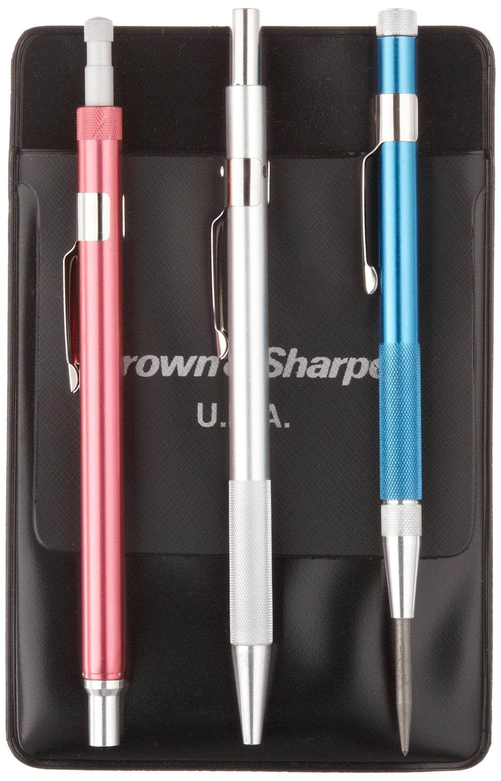 [Australia - AusPower] - Brown & Sharpe 599-774 3 Piece Pocket Scribing Tool Set 