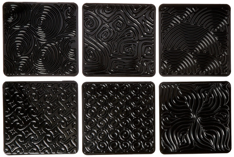 [Australia - AusPower] - Cedar Canyon Jack Richeson Artist's Paint Sticks Rubbing Plates, 6-Pack 