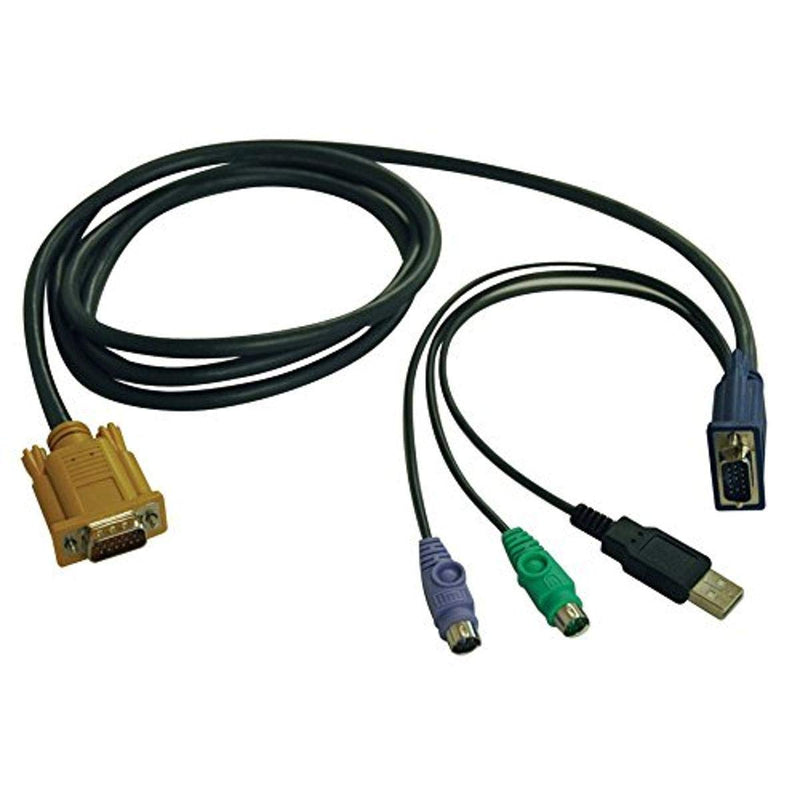 [Australia - AusPower] - Tripp Lite 6ft KVM Switch USB/PS2 Combo Cable for B020-U08/U16 and B022-U16 KVMs (P778-006) 