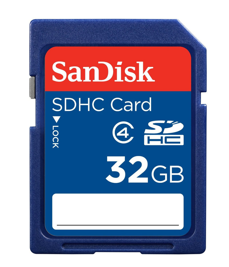 [Australia - AusPower] - SanDisk Standard - Flash memory card - 32 GB - Class 4 - SDHC Retail Package 