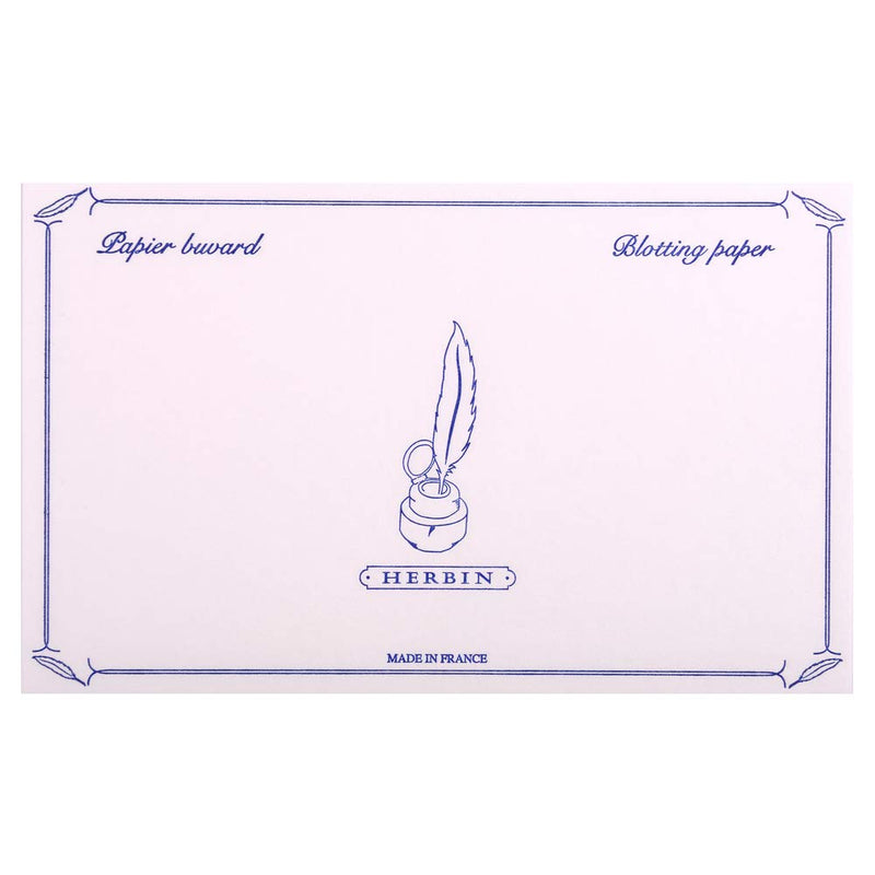 [Australia - AusPower] - Herbin 10 Pink Blotter Sheets - 4 3/4 x 6 1/3 