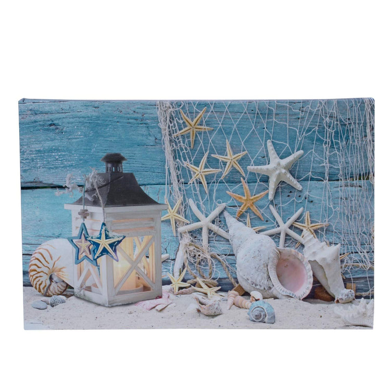 [Australia - AusPower] - Beachcombers Shells/Candles Canvas with 1 LED 