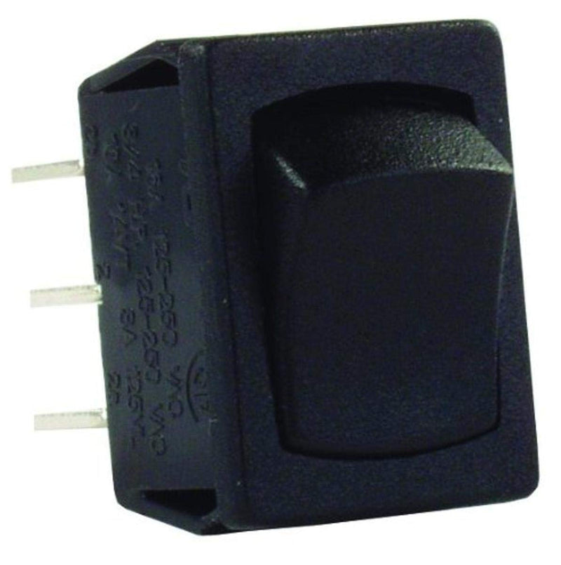 [Australia - AusPower] - JR Products 12805 Black DPDT Mini On/On Switch 