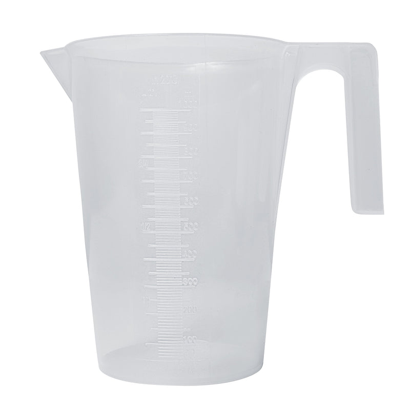 [Australia - AusPower] - SP Bel-Art Tall Form 1000ml Polypropylene Graduated Pitcher; 10ml Graduation (F28991-0000) 1000ml Capacity 