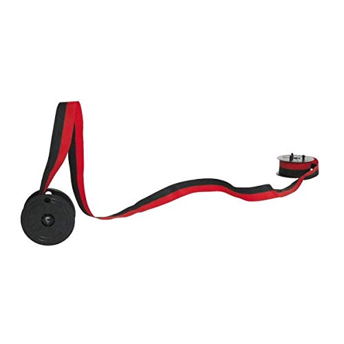 [Australia - AusPower] - Porelon 11209 Universal Twin Spool Compatible Calculator Ribbon, Replaces Manufacturers Parts M-310, RB-2, 013091, 1 Pack Black/red 