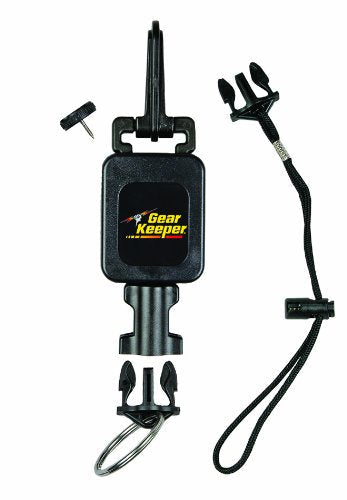 [Australia - AusPower] - Hammerhead Industries Gear Keeper Compact Console Retractor RT4-5973 - Secure Console in the Chest Area - Available in 2 Mounting Options Snap Clip & Snap Clip/Stud Combo Mount Made in USA 