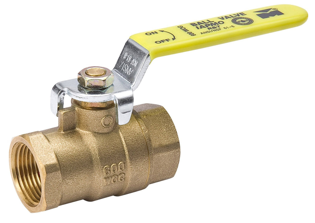 [Australia - AusPower] - Mueller 107-824NL ProLine Full Port Heavy Duty Ball Valve, 3/4 in, FPT, 600 Wog, 150 Psi WSP 