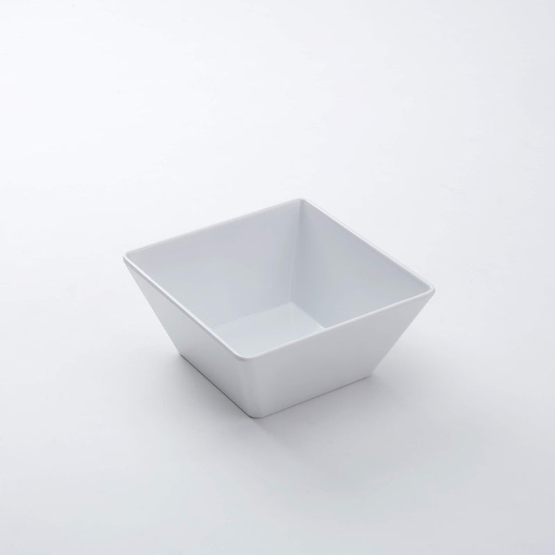 [Australia - AusPower] - American Metalcraft MELSQ73 Melamine 7" Square Bowl, 58-Ounce, White 