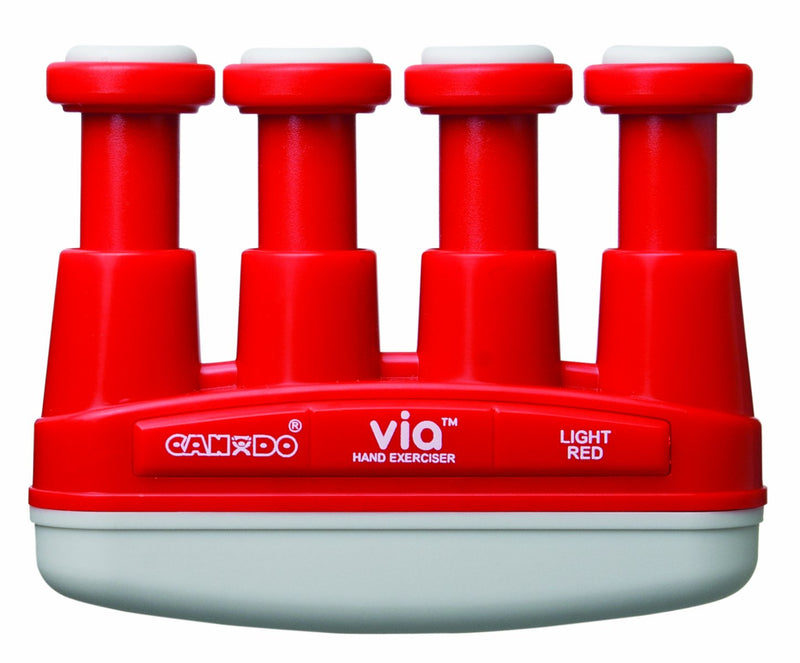 [Australia - AusPower] - Cando 10-0736 Red VIA Hand Exerciser, 2 lbs Resistance 