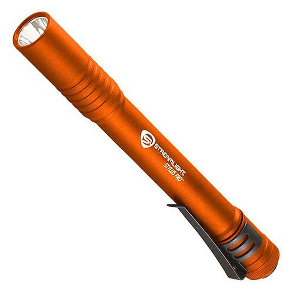 [Australia - AusPower] - Streamlight (66128) Stylus Pro Pen Light, Orange Lime Green, Orange, Silver, Red, Blue, Black 