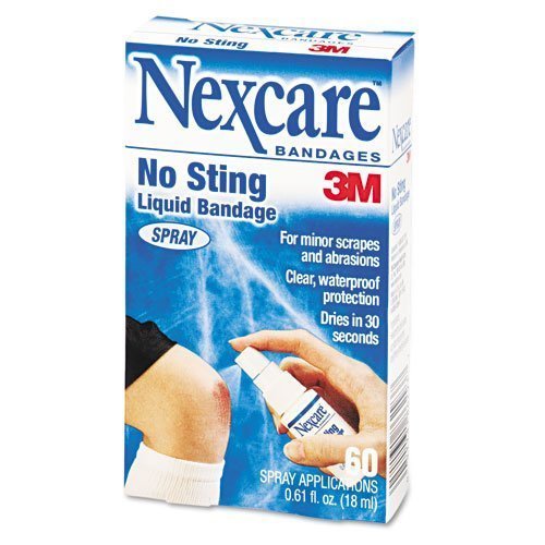 [Australia - AusPower] - 3M Nexcare : No-Sting Liquid Bandage Spray, .61 ounce -:- Sold as 2 Packs of - 1 - / - Total of 2 Each 