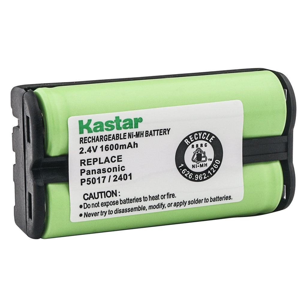 [Australia - AusPower] - Kastar Cordless Battery AT2401, Ni-MH 2.4Volt 1600mAh, Replacement for AT&T Lucent 2401 2455 2440 2430 2402 2401 2400 V-Tech VSB 80-5017, GE TL96502 Cordless Telephone as HHR-P546A Type 23 