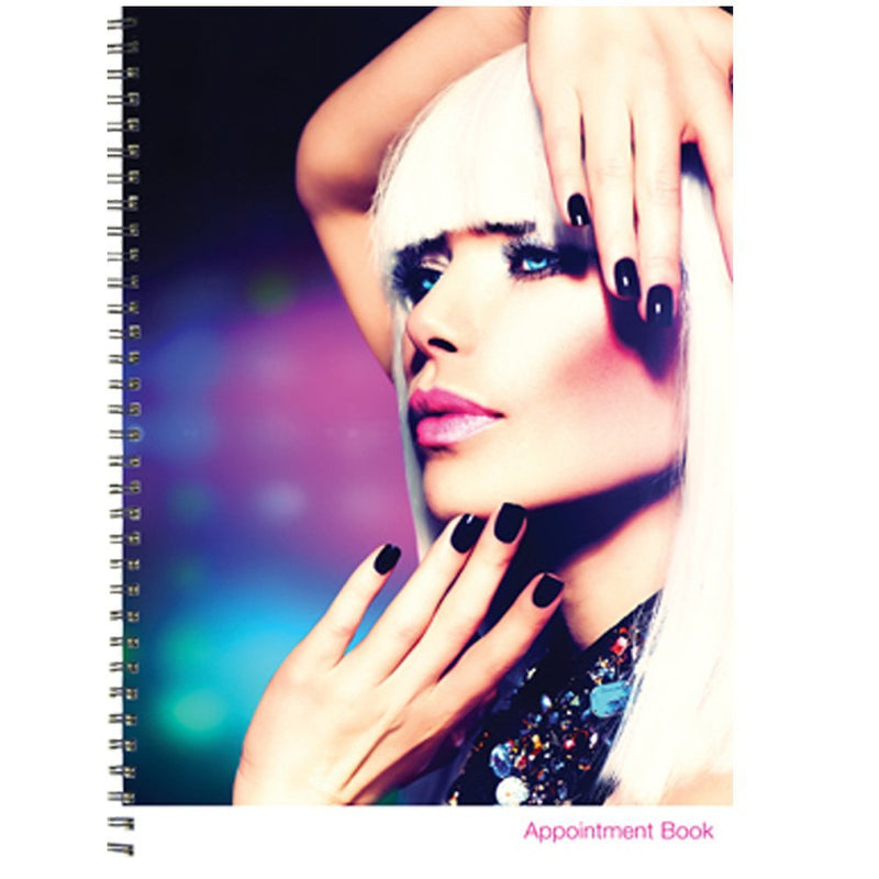 [Australia - AusPower] - BURMAX Salon Beauty Hair DL Pro 4 Column Appointment Book - BK-DLC203 