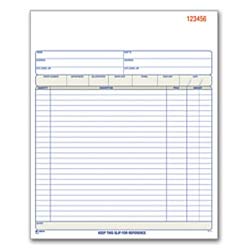 [Australia - AusPower] - Adams Order Book, 2-Part, Carbonless, White/Canary, 8-3/8 x 10-11/16 Inches, 50 Sets per Book (DC8100) , 1 pack 