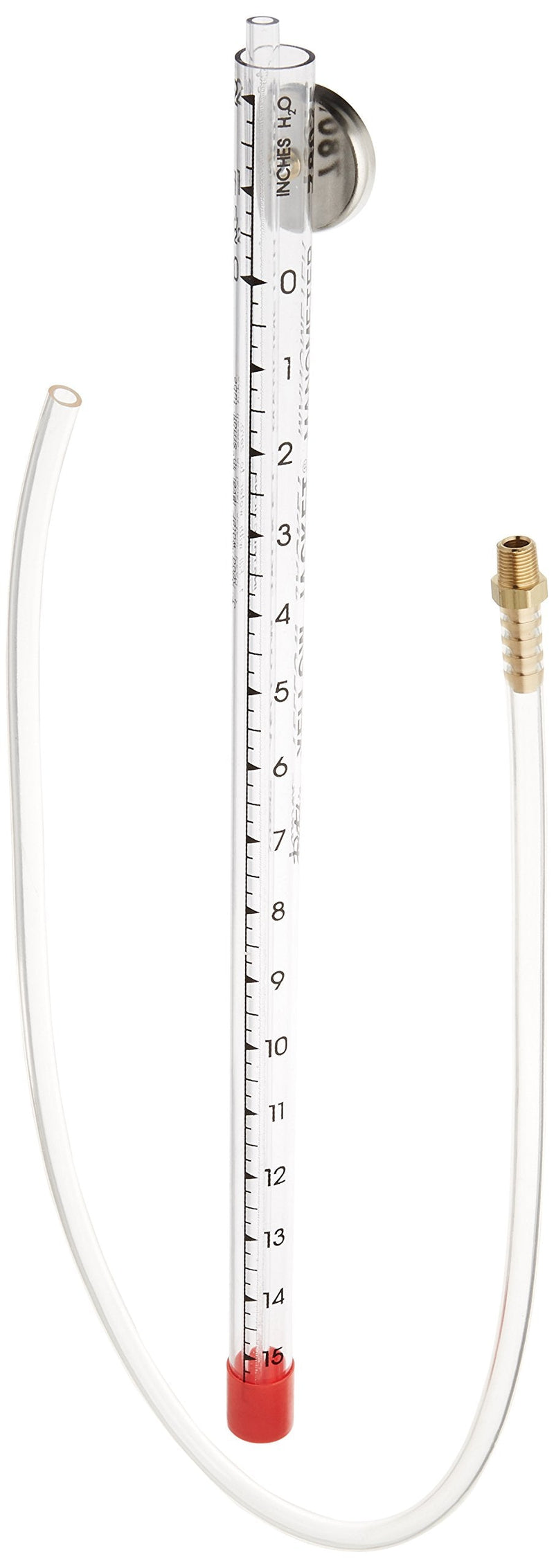 [Australia - AusPower] - Yellow Jacket 78075 water manometer Made of a durable plastic 