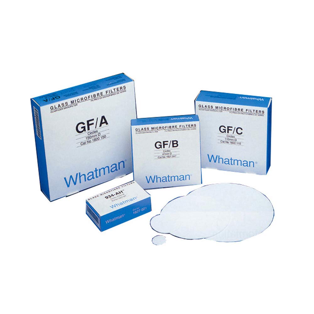 [Australia - AusPower] - Whatman 1820-021 Glass Microfiber Binder Free Filter, 1.6 Micron, 4.3 s/100mL Flow Rate, Grade GF/A, 2.1cm Diameter (Pack of 100) 