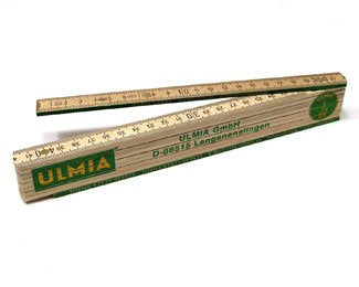 [Australia - AusPower] - Ulmia Wooden Metric Folding Rule 