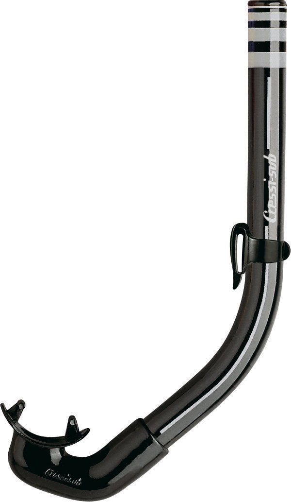 [Australia - AusPower] - Cressi America and Gringo Snorkels - Comfort During Extended Use - Cressi: Quality Since 1946 America Black Snorkel 