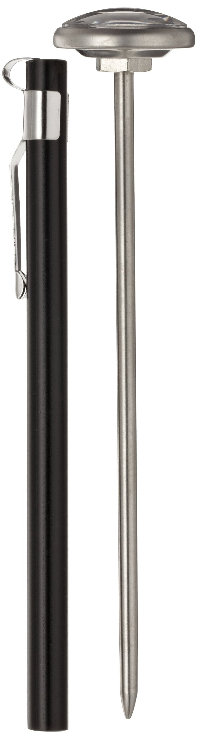 [Australia - AusPower] - Supco ST02 Stainless Steel Pocket Dial Thermometer, 5" Stem, 1" Dial, 0 to 220 Degrees F 1 inches Diameter 