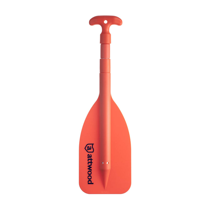 [Australia - AusPower] - Attwood 11828-1 Emergency 20-inch to 42-inch Telescoping Paddle for Boating, Orange 