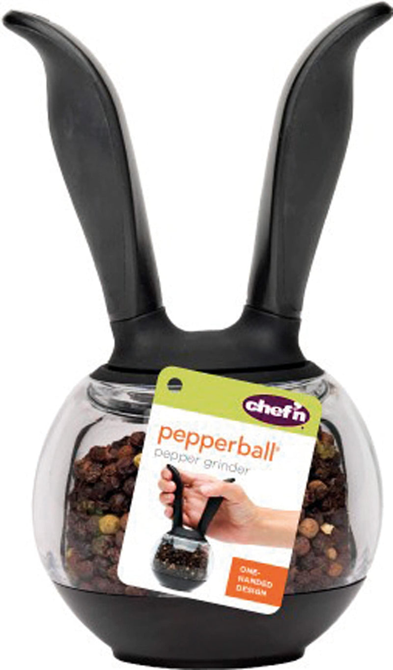 [Australia - AusPower] - Chef'n PepperBall (Black and Clear) Black and Clear Pepper 