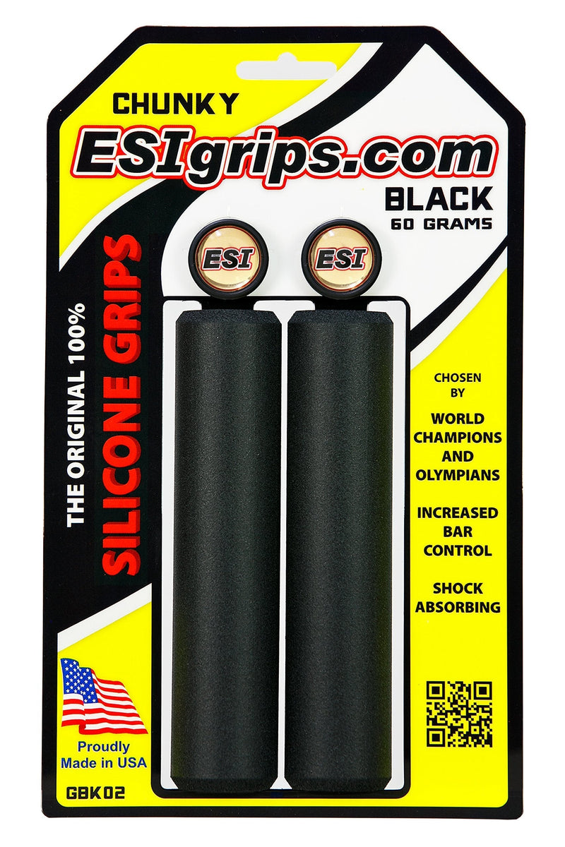 [Australia - AusPower] - ESI Chunky MTB Grip Black 