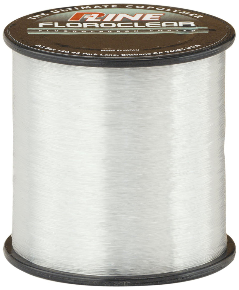[Australia - AusPower] - P-Line Floroclear Clear Fishing Line 400-600 YD Spool 4-Pound 