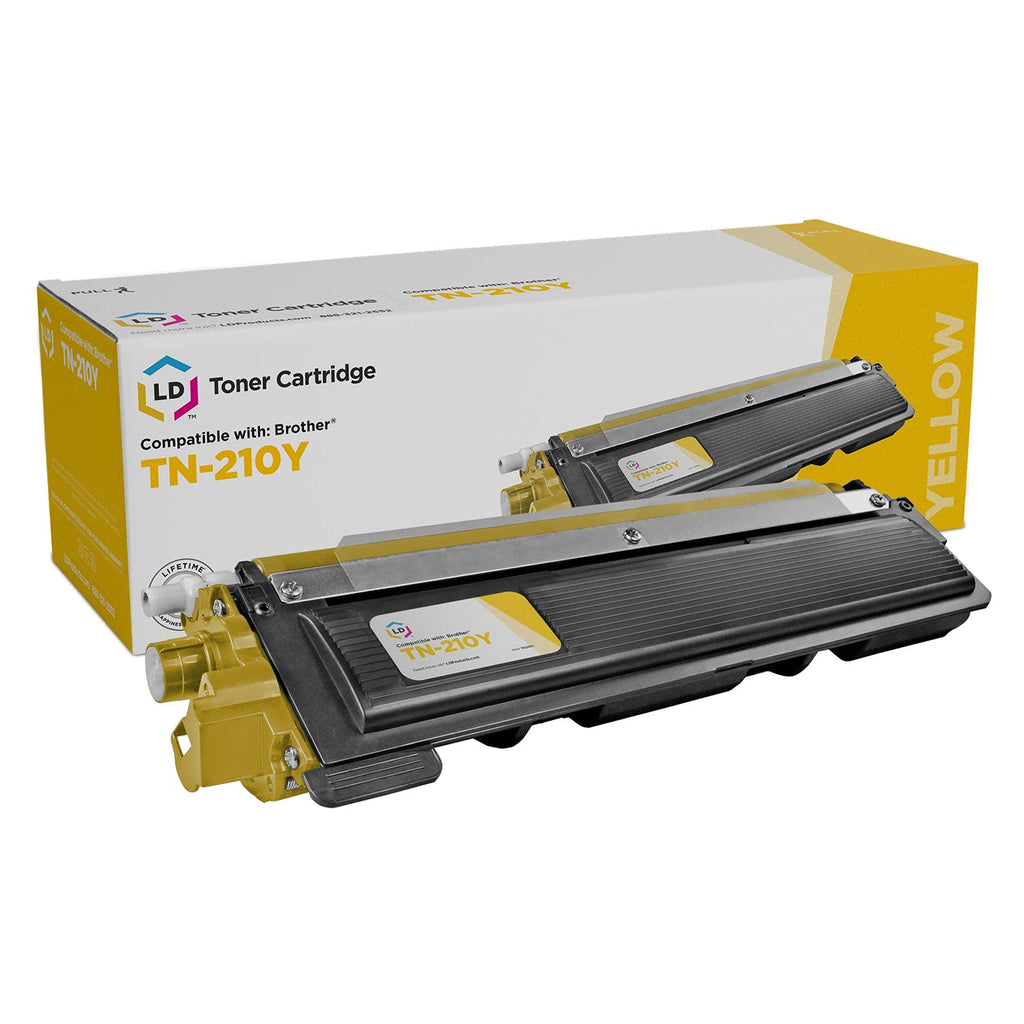 [Australia - AusPower] - LD Compatible Toner Cartridge Replacement for Brother TN210Y (Yellow) 