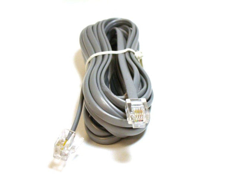 [Australia - AusPower] - Monoprice 100930RJ11 6P4C Straight Landline Telephone Cable, 14-Feet for Data 