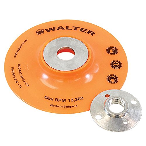 [Australia - AusPower] - Walter Surface Technologies 15D044 Backing Pad Assembly - 4 ½ in. Sanding Disc Pad. Abrasive Wheel Pads 