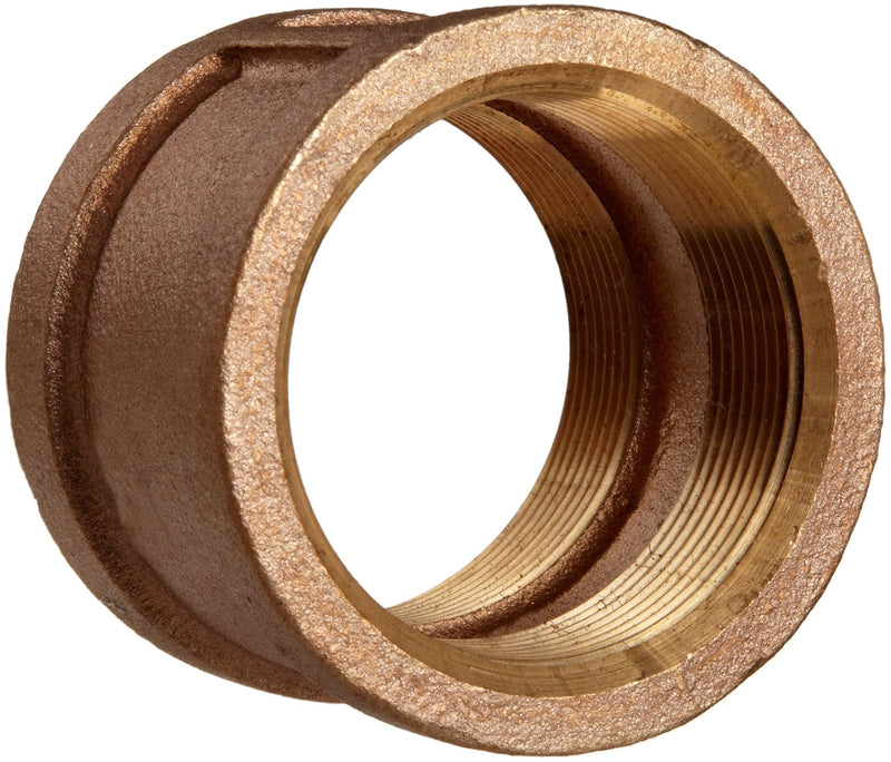 [Australia - AusPower] - Lead Free Brass Pipe Fitting, Coupling, Class 125, 3/4" NPT Female 0.75 Inch 1 