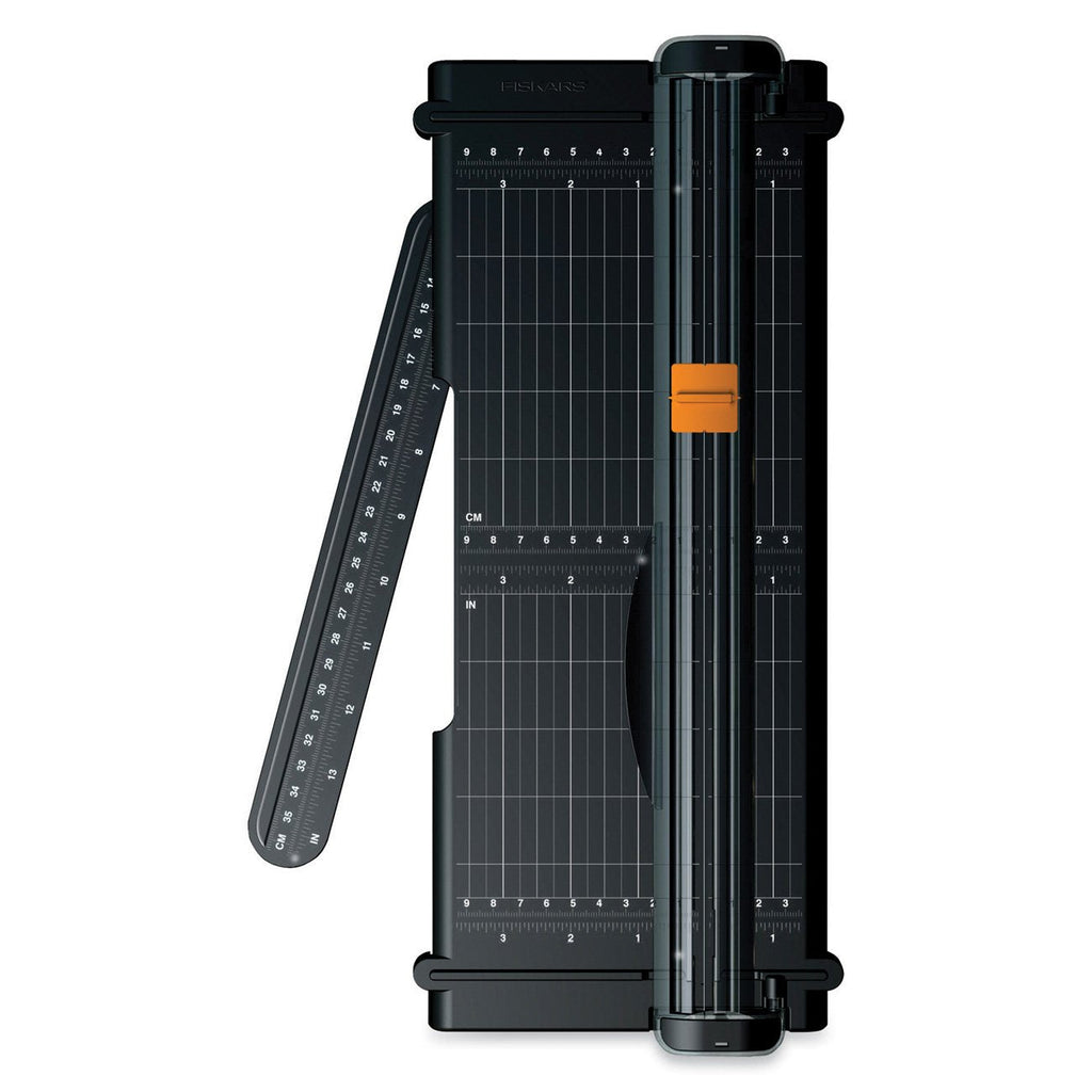 [Australia - AusPower] - Fiskars SureCut Portable Trimmer with Recycled Cutline, 12 Inch Cut, Black,01-005454 