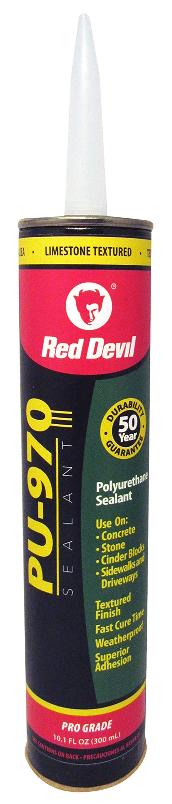 [Australia - AusPower] - Red Devil 0972 Masonry & Concrete Polyurethane Sealant,10.1 oz, Limestone, 1 Pack 