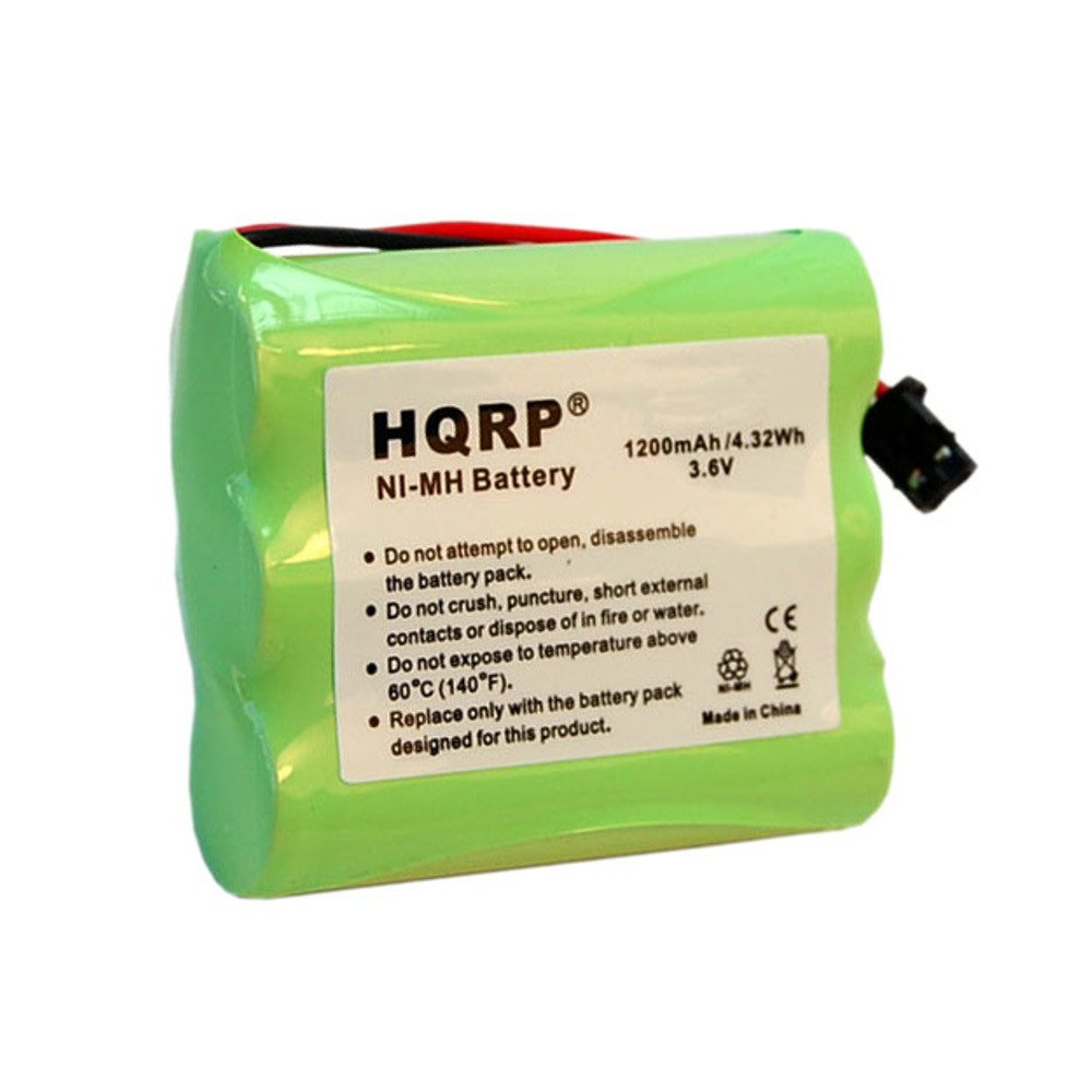 [Australia - AusPower] - HQRP Cordless Phone Battery Compatible with Uniden BT-1006 / BT1006 Replacement/Extended/High-Capacity 